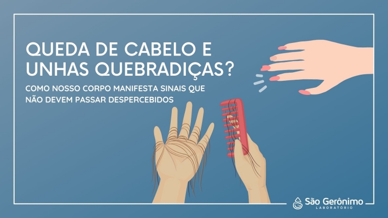 Cabelo caindo e unhas quebradiças?